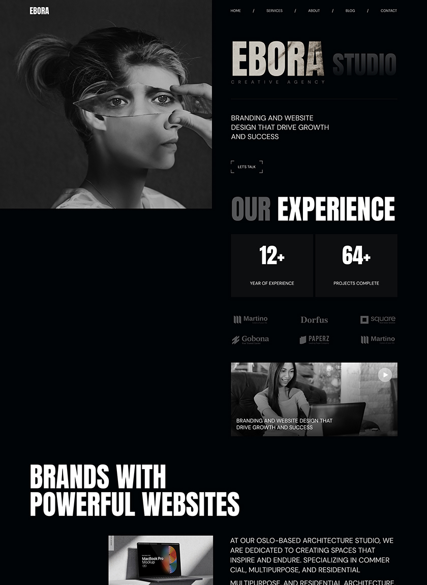 Home Page Screenshot