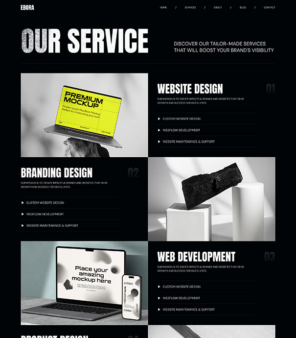 Home Page Screenshot