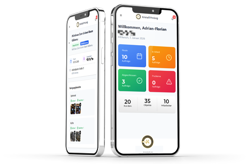 Kristall A Plus App Mockup