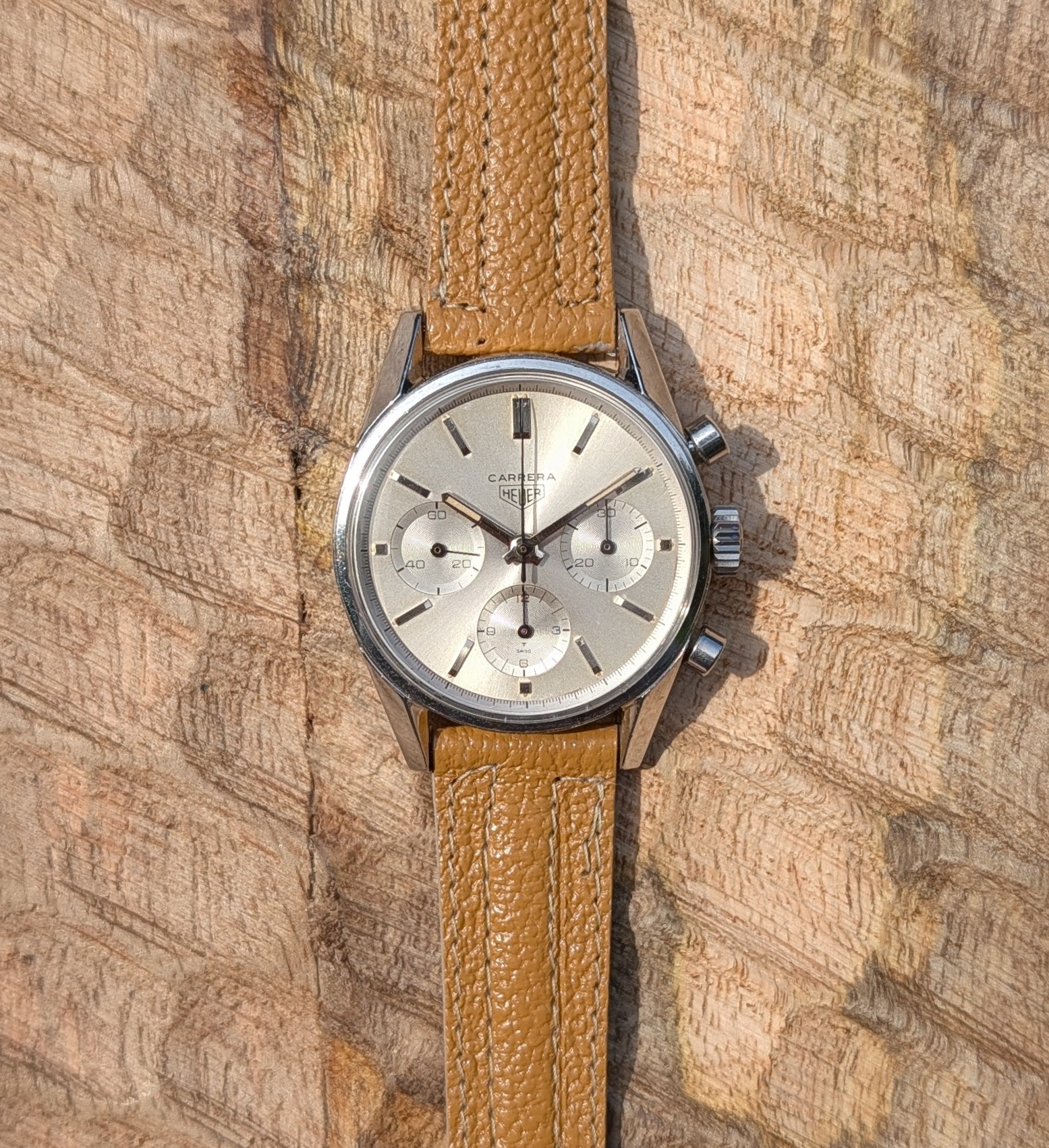 Heuer Carrera 2447 S Valjoux 72