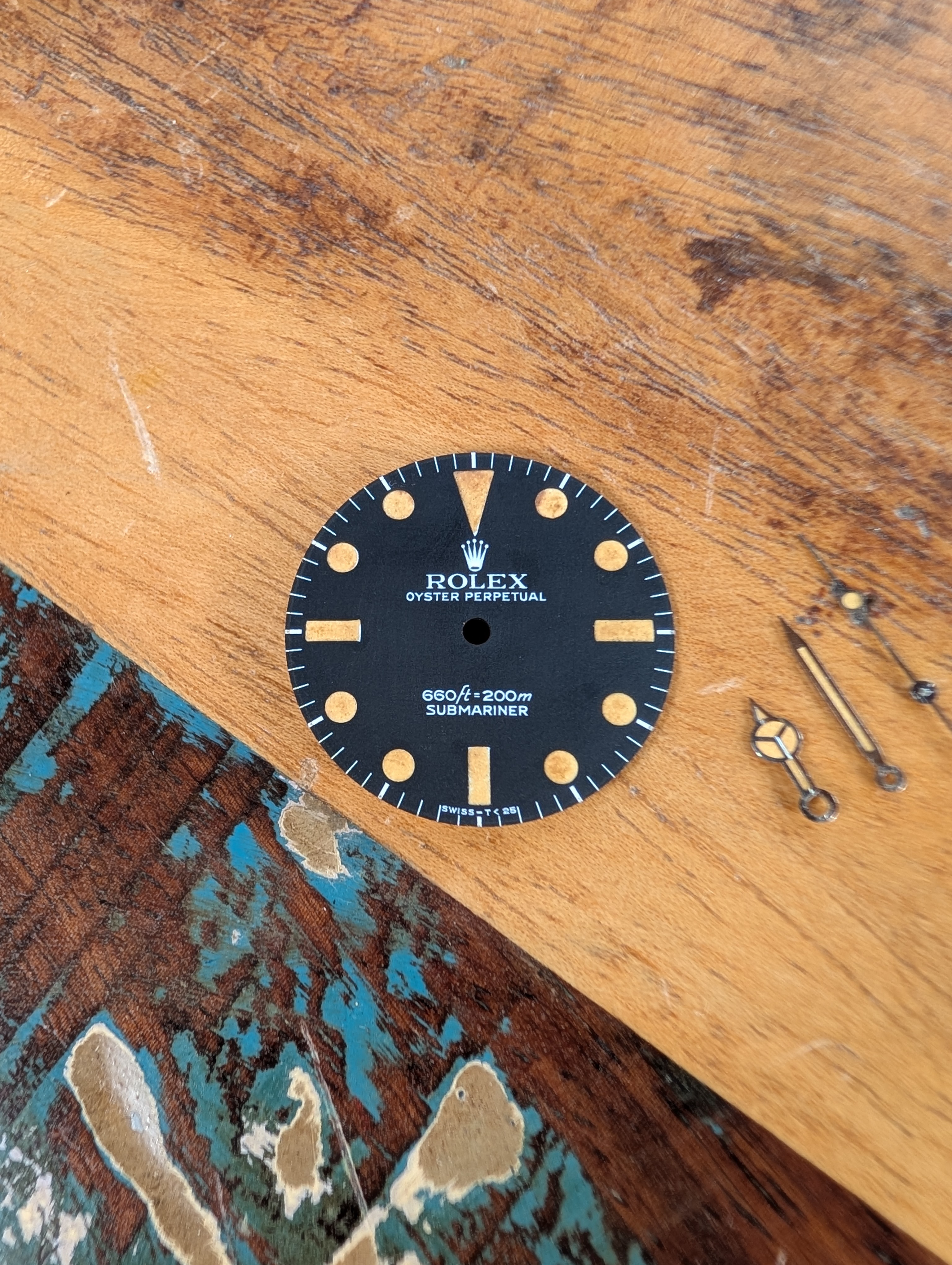 Rolex 5513 Maxi dial MK1 + hands Tritium