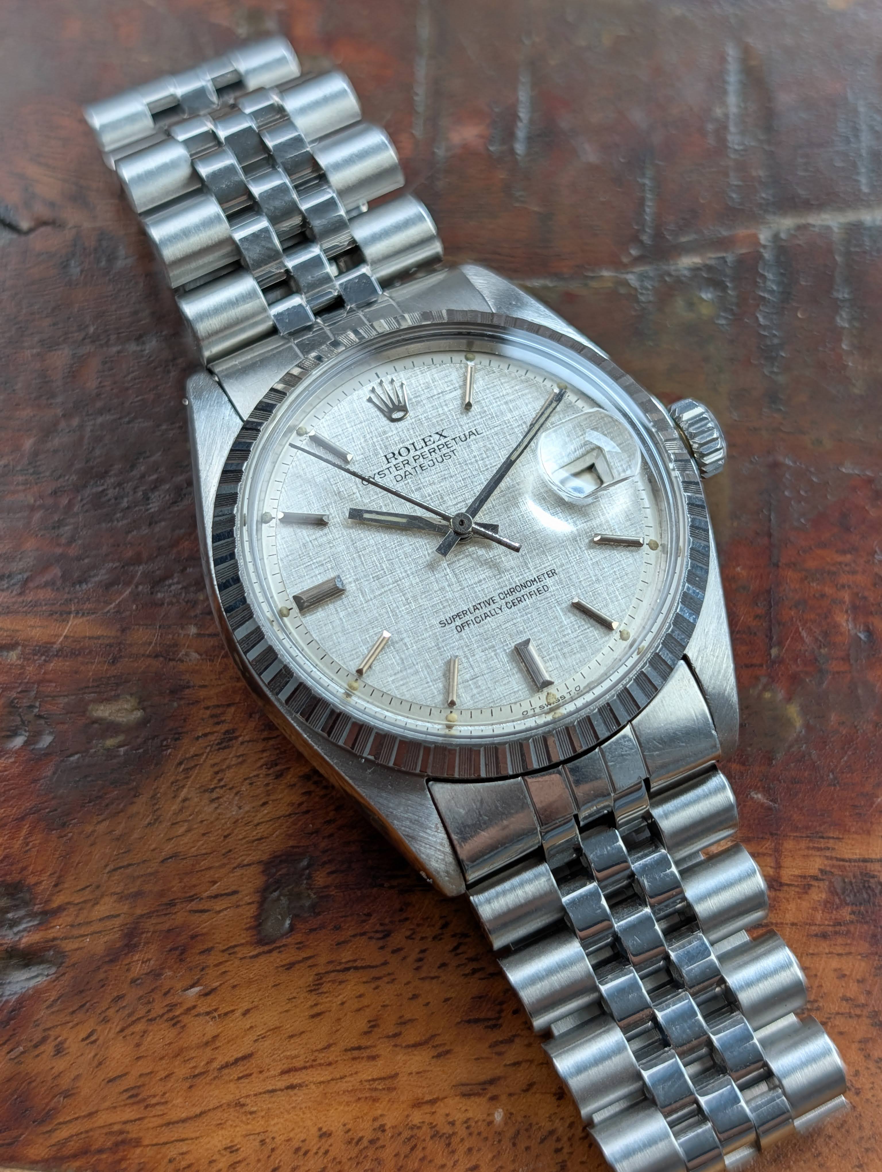 Rolex 1603 Linen Sigma 