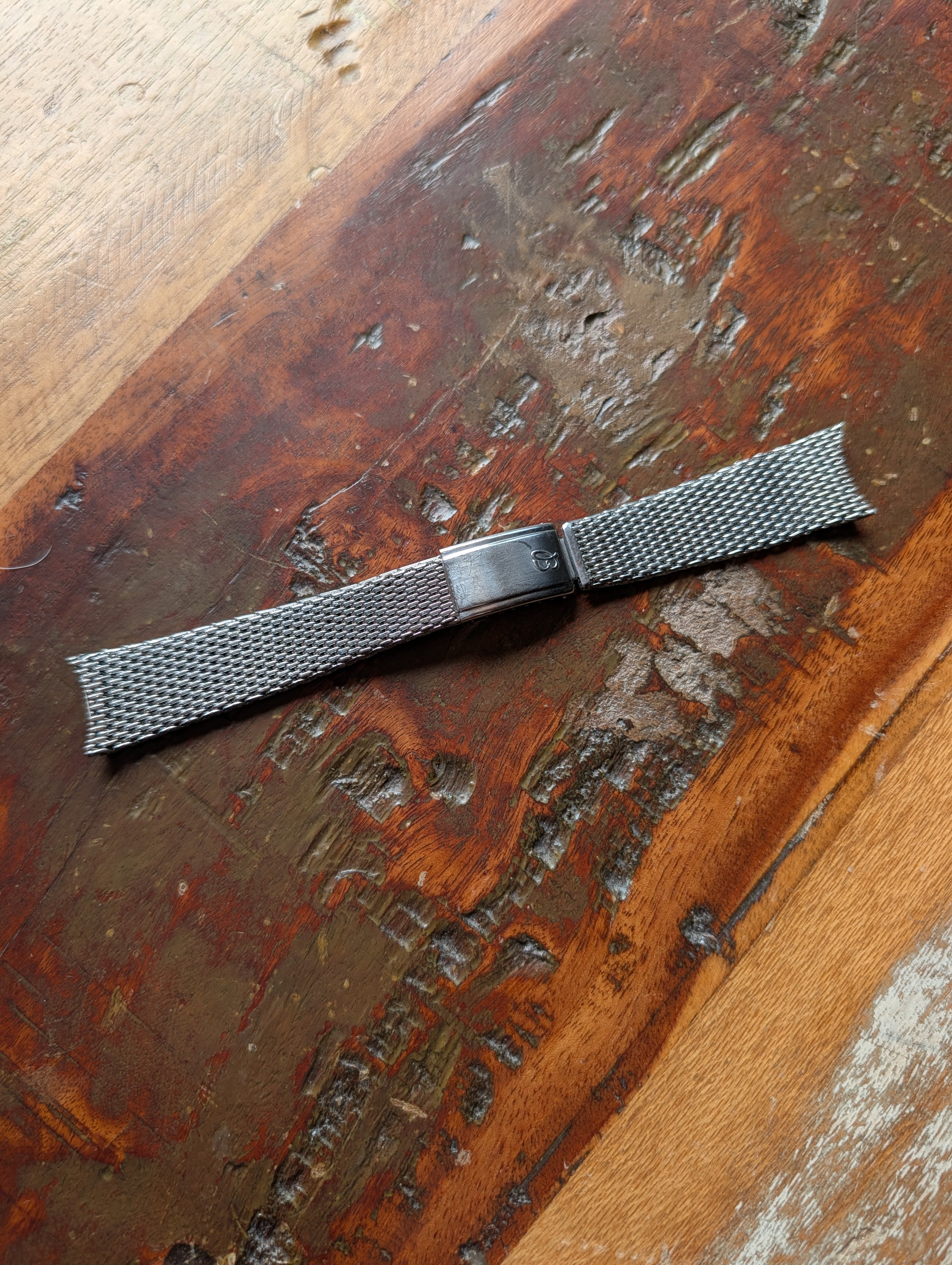Vintage Breitling Milanaise Mesh Band 22mm 70s