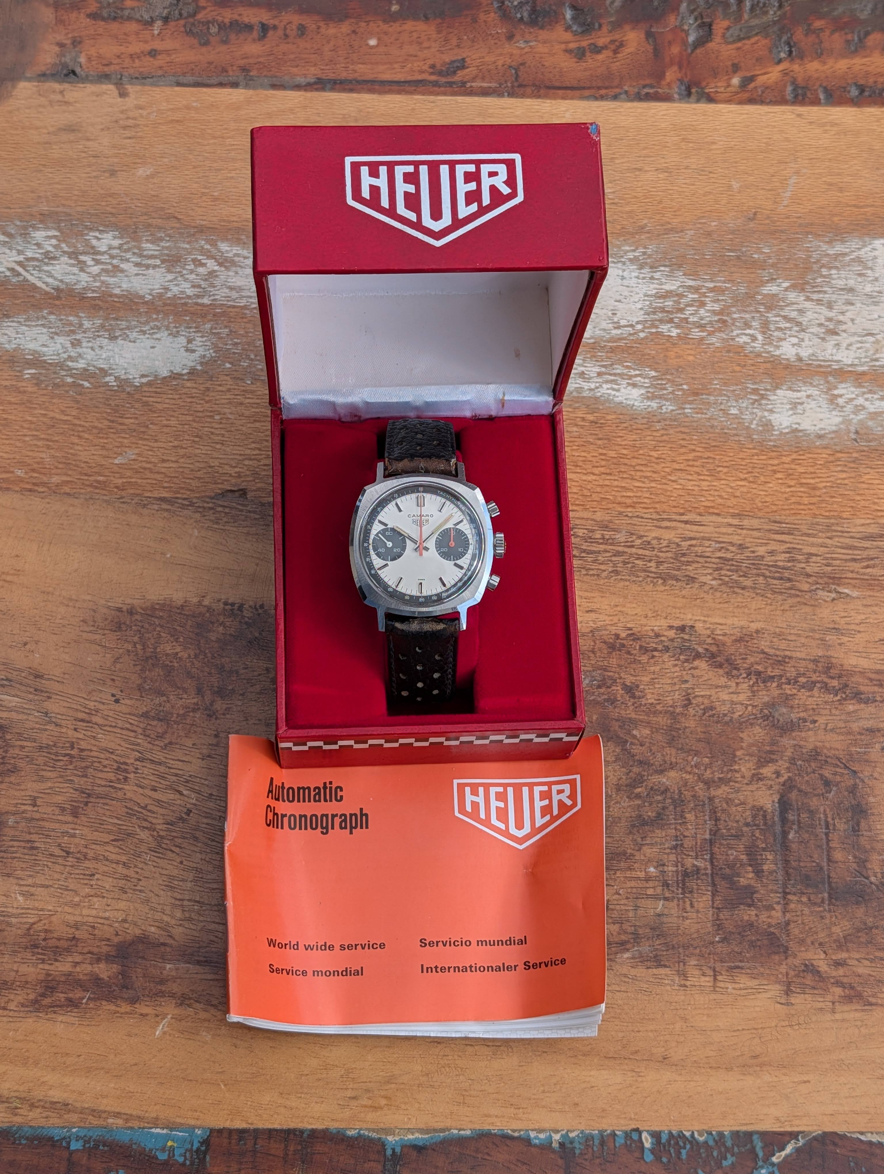 Heuer Camaro Exotic 73343 Full Set
