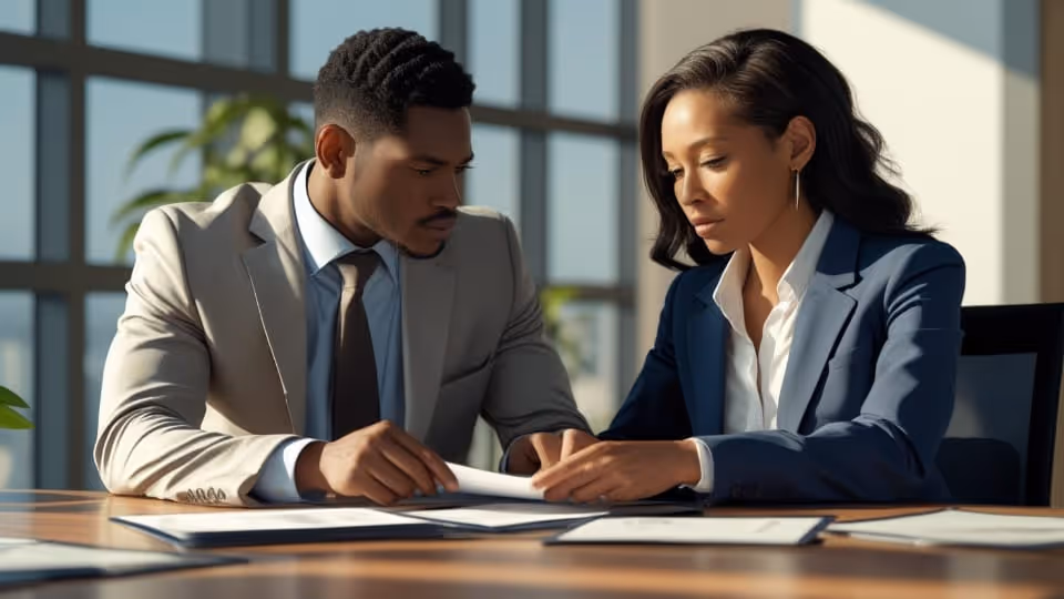 EB‑2 NIW two professionals discussing beyon border