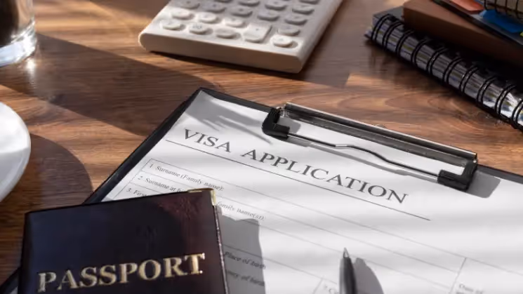 Passport and visa application I-485 Beyond Border