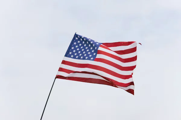 USA flag Beyond Border