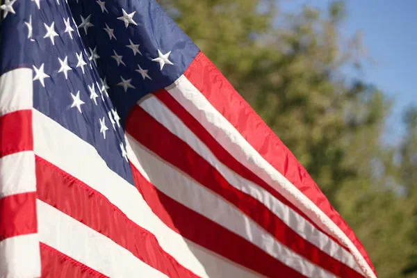 USA flag Beyond Border