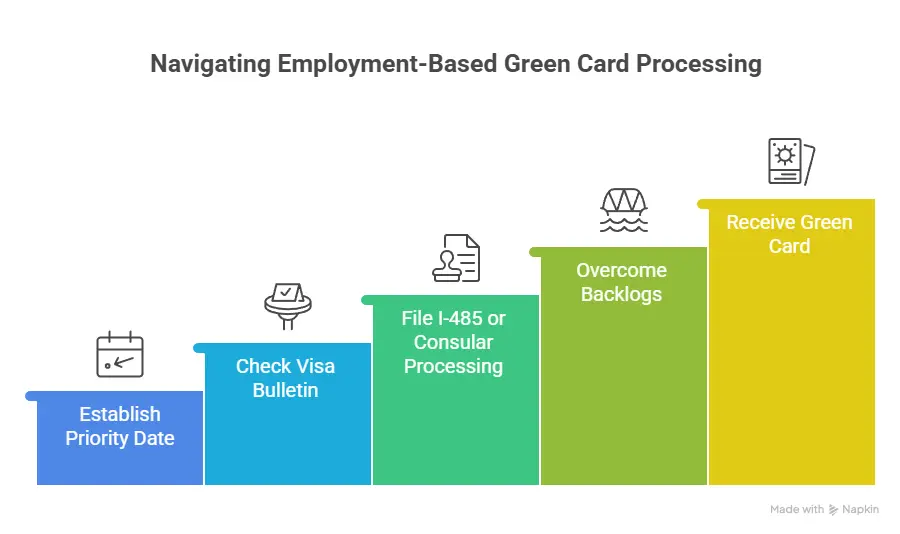 Eployment based green card processing Beyond Border