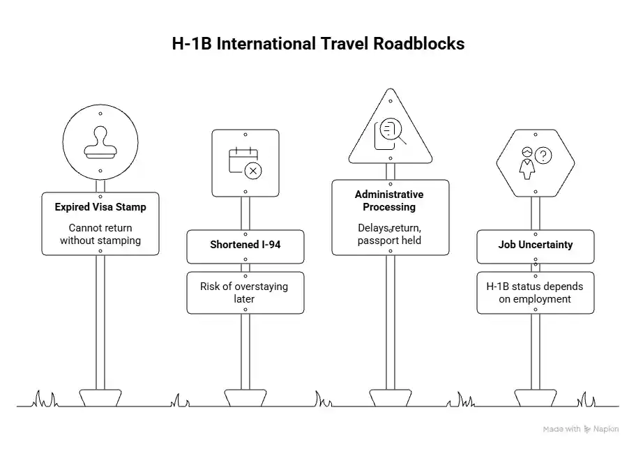 Common H-1B International Travel Problems - Beyond Border