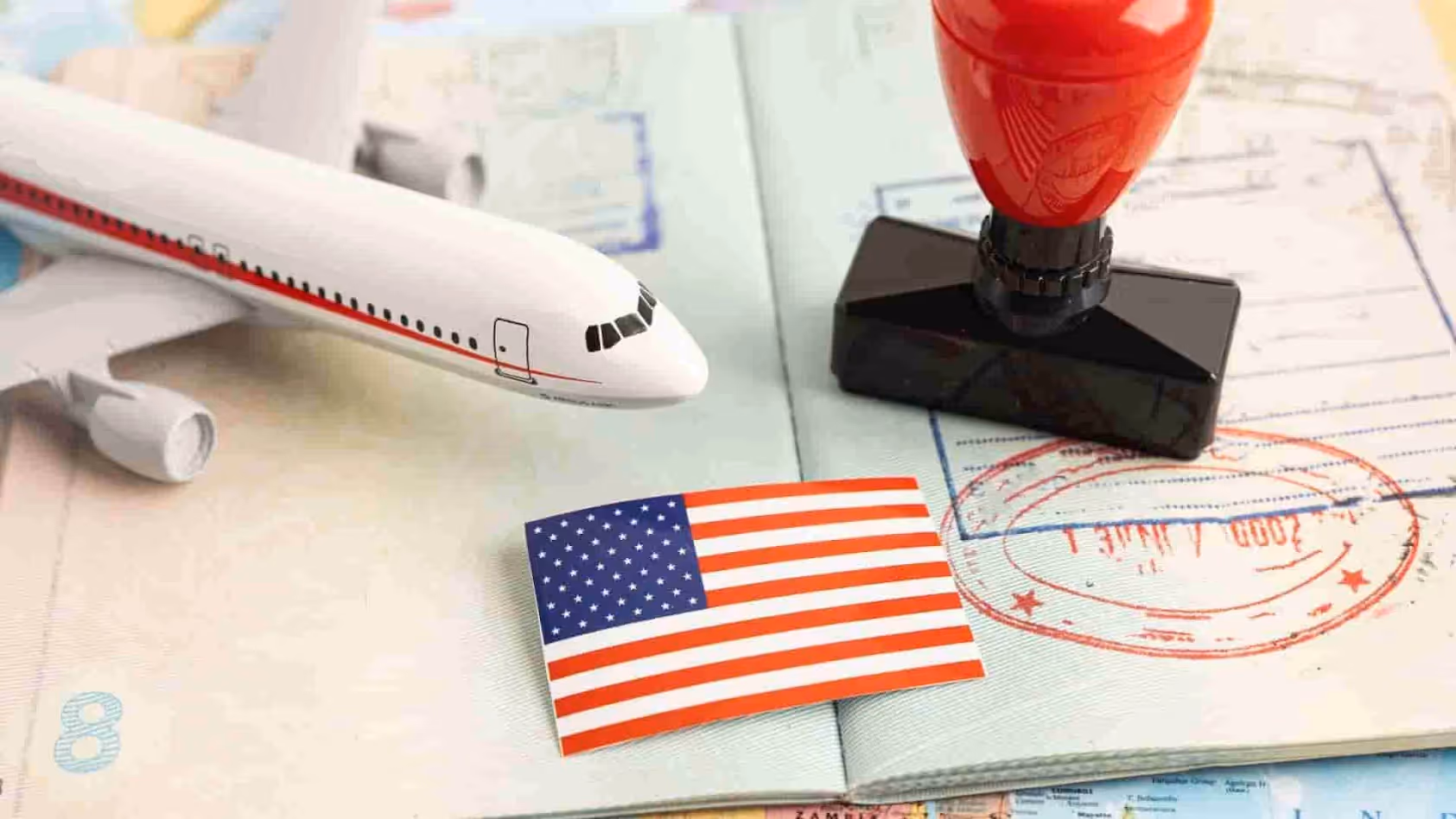 US visa stamp - Beyond Border