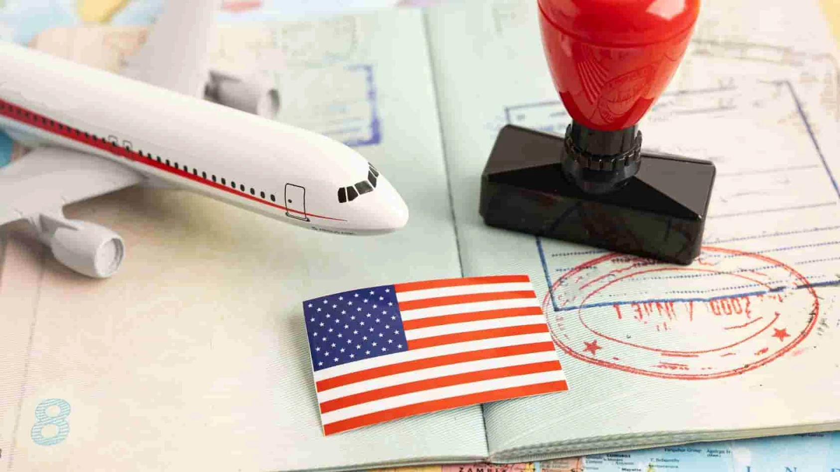 US visa stamp - Beyond Border