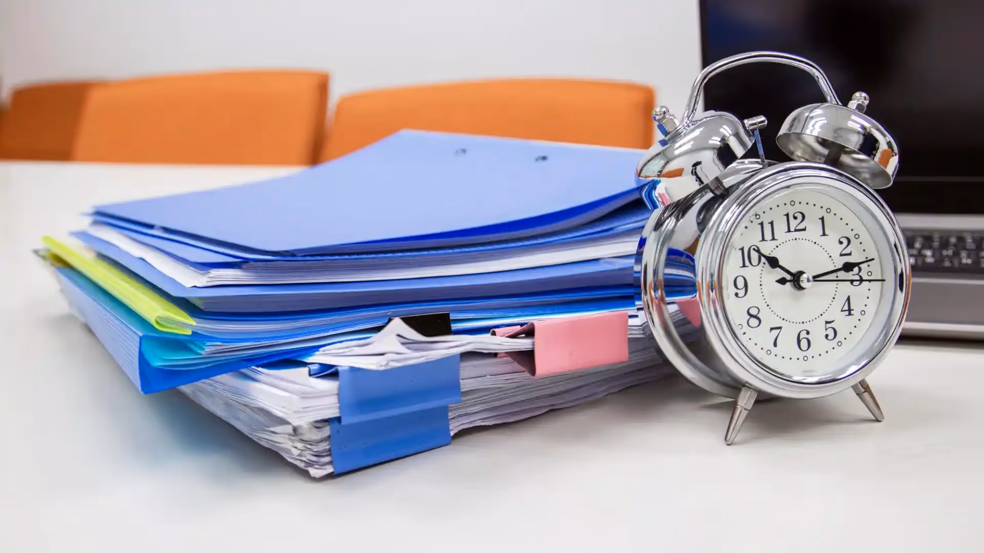 Clock and Documents - Beyond Border