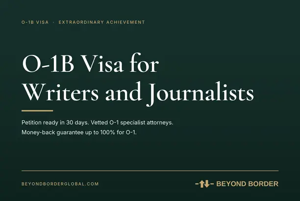 O-1B Visa for writers