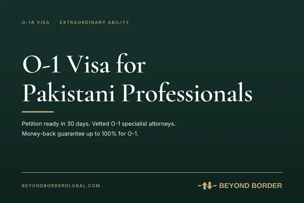 o1 visa for pakistanis- beyond border