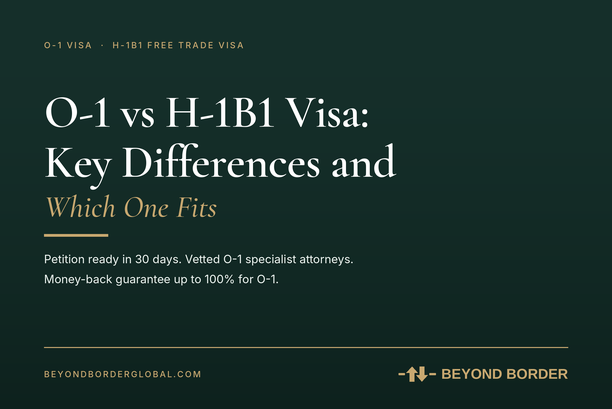 O-1 vs H-1B1 Visa: Key Differences and Which One Fits - Beyond Border