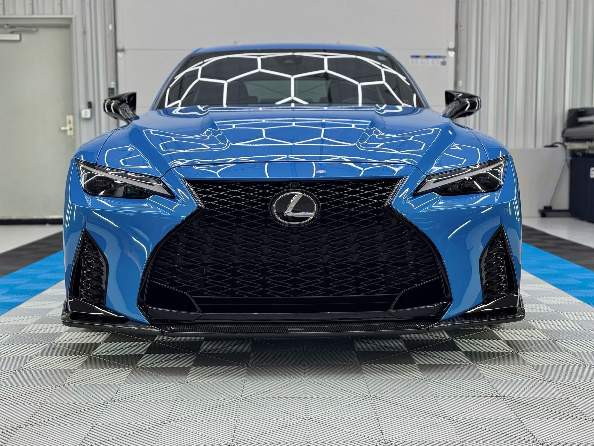 Blue Lexus IS 500 paint protection film Chattanooga TN