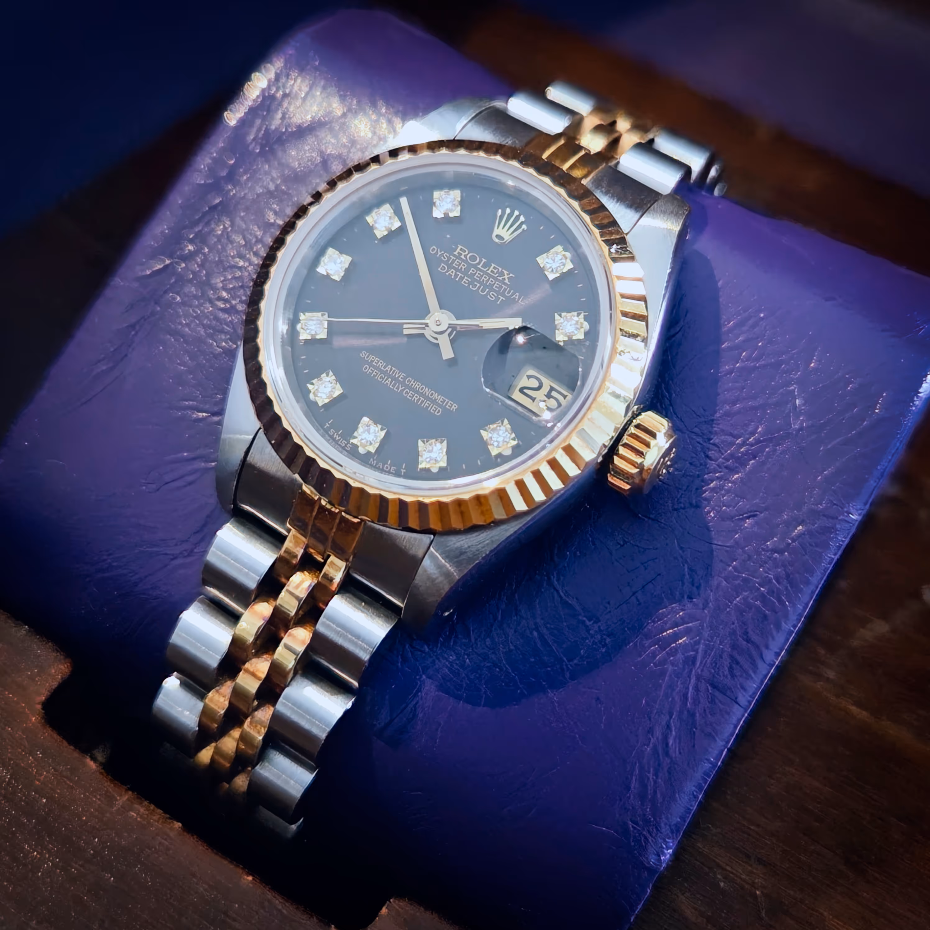 Rolex Lady-Datejust 69173 black dial