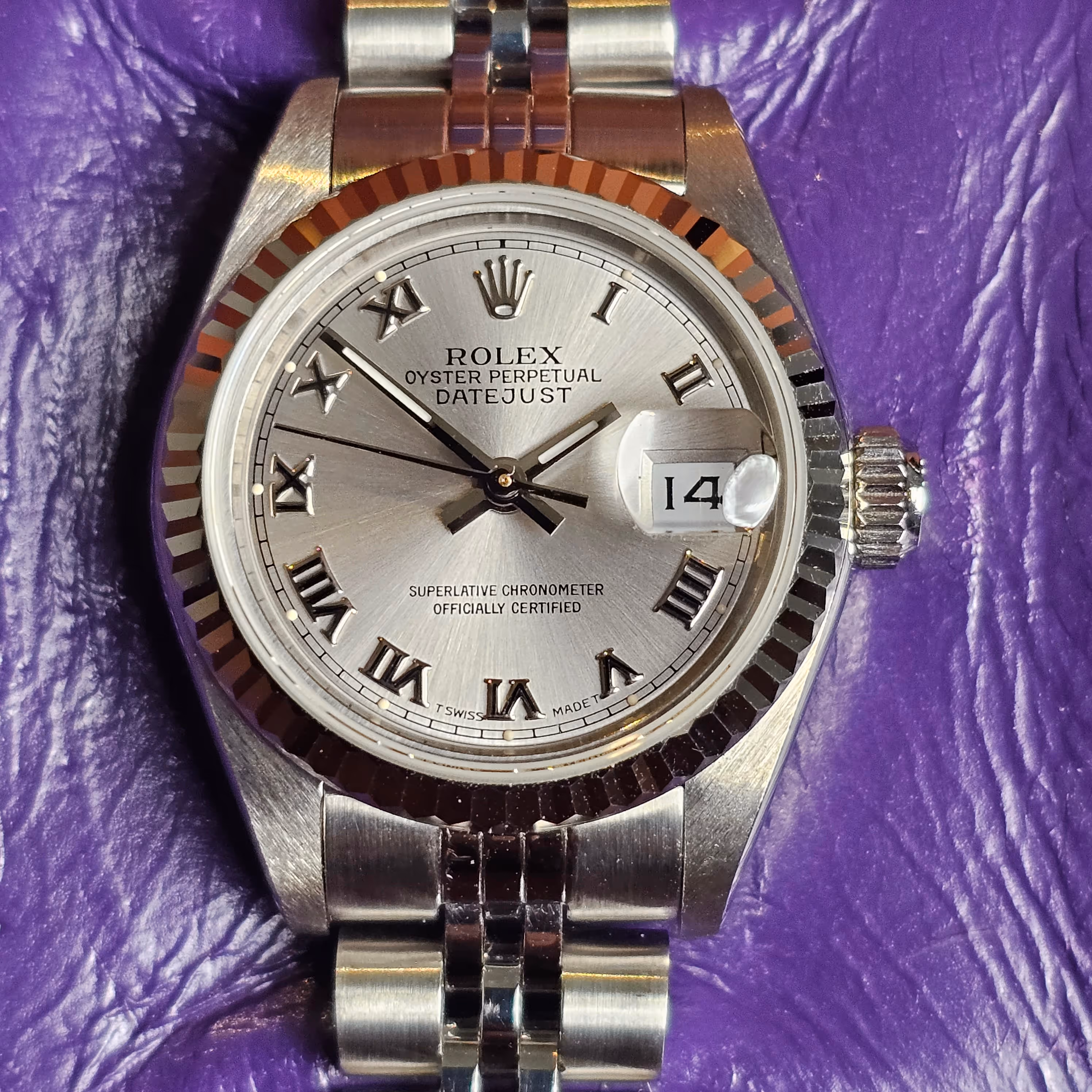 rolex lady datejust 69174