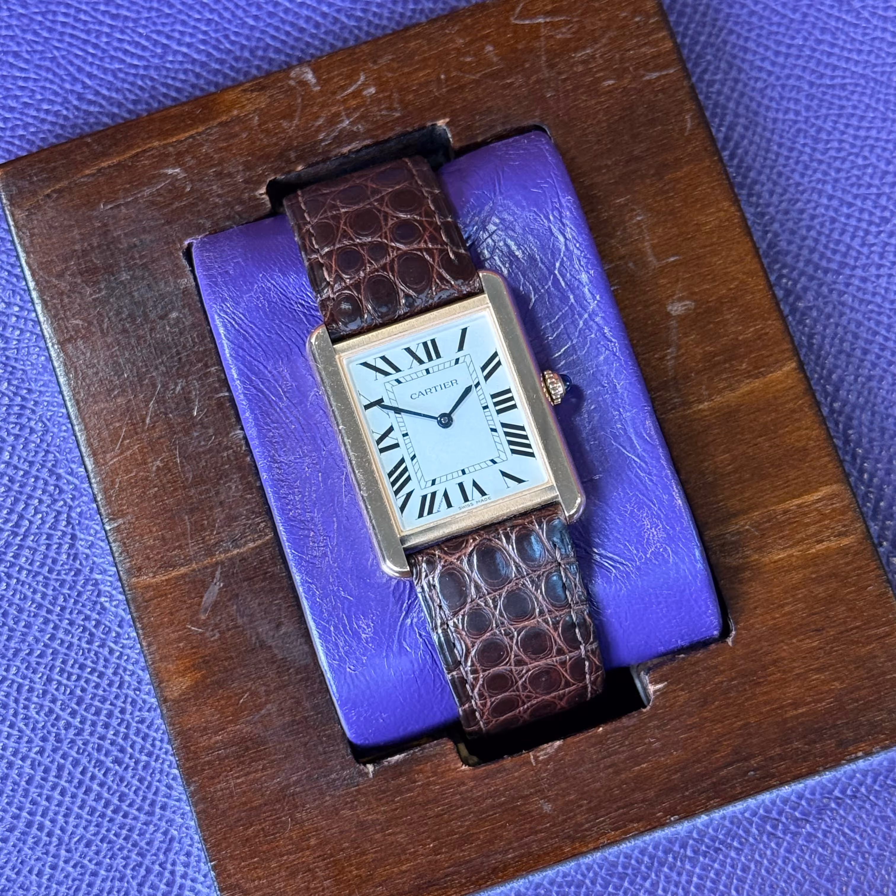 Cartier Tank Solo men size