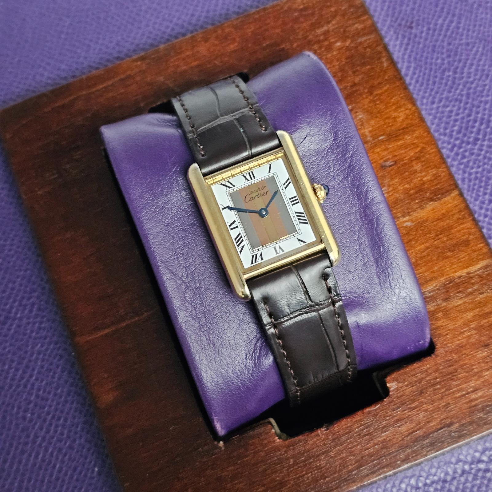 Cartier Tank Vermeil