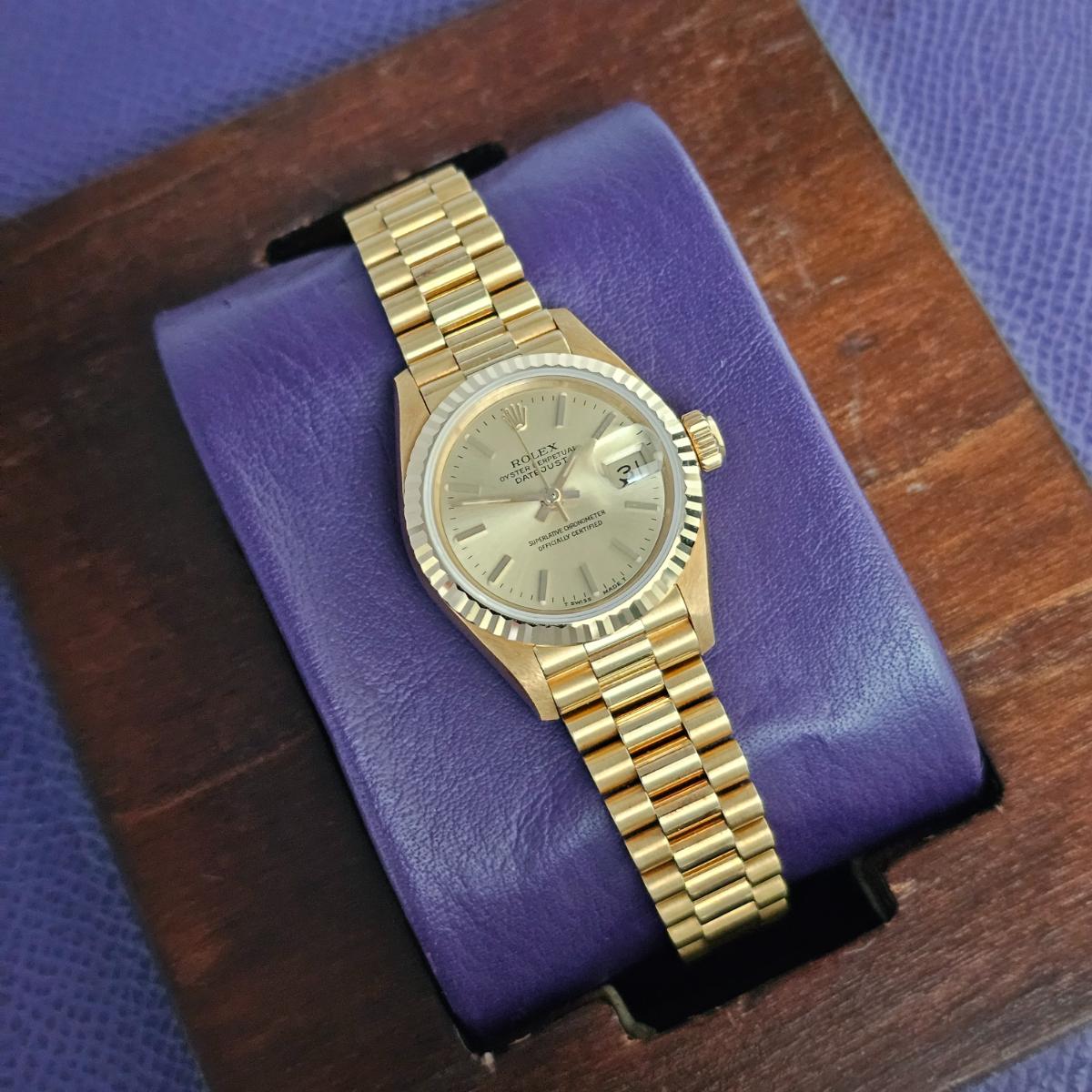 Rolex Lady Datejust 69178 champagne