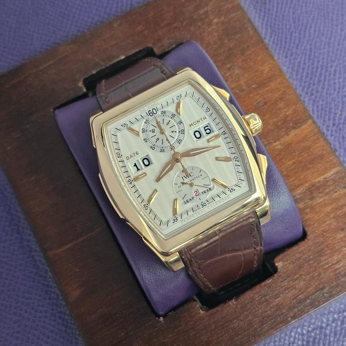 IWC Da Vinci Perpetual Calendar Digital Date-Month