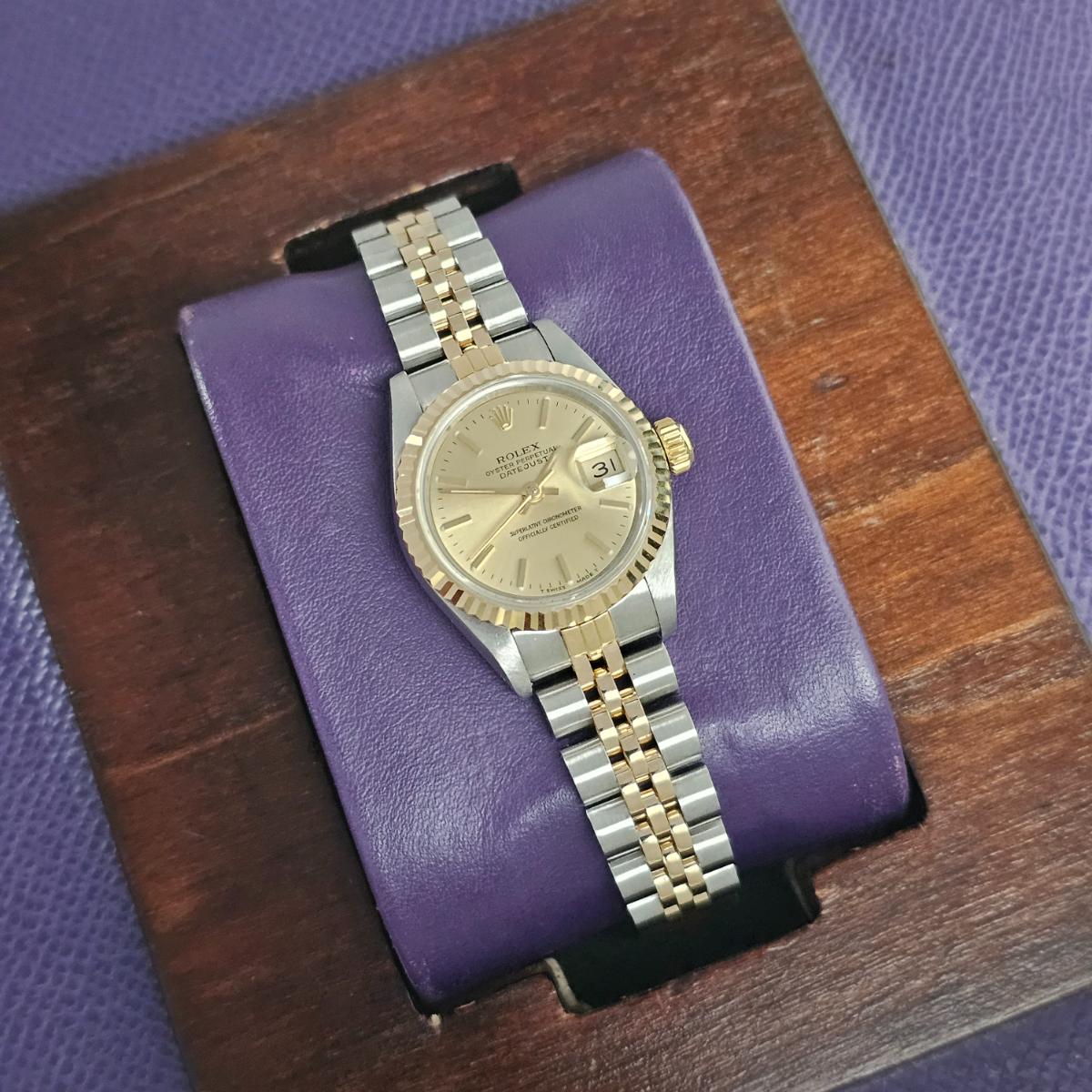 Rolex Lady-Datejust 69173 Champagne