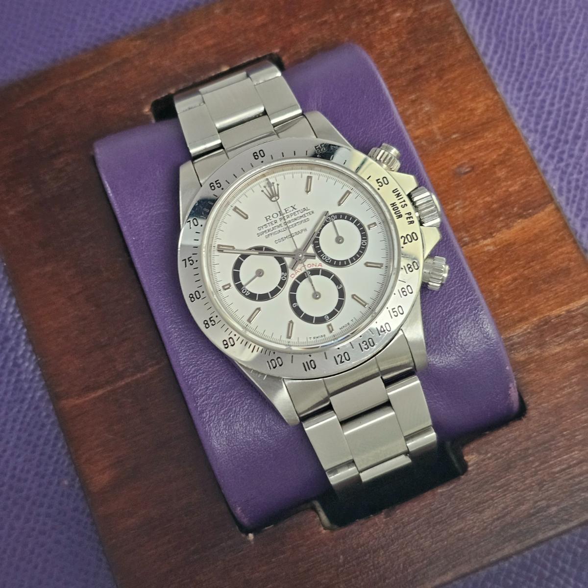 Rolex Daytona 16520 Floating White Dial