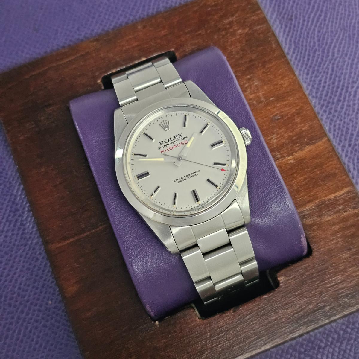 Rolex Milgauss 1019 Silver