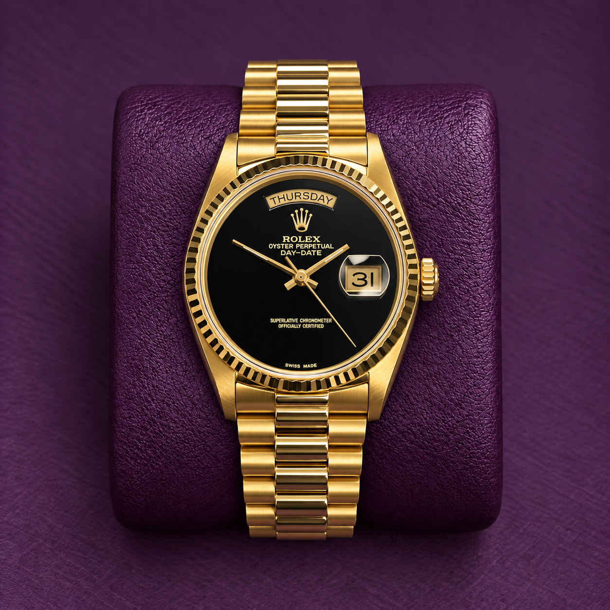Rolex Day-Date Onyx 18038