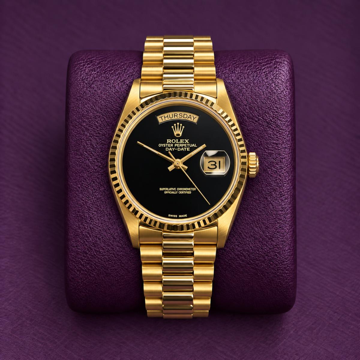 Rolex Day-Date Onyx 18038