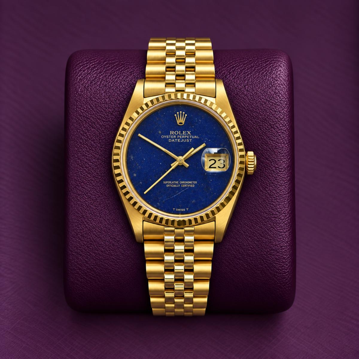 Rolex Datejust Lapis Lazuli 1601