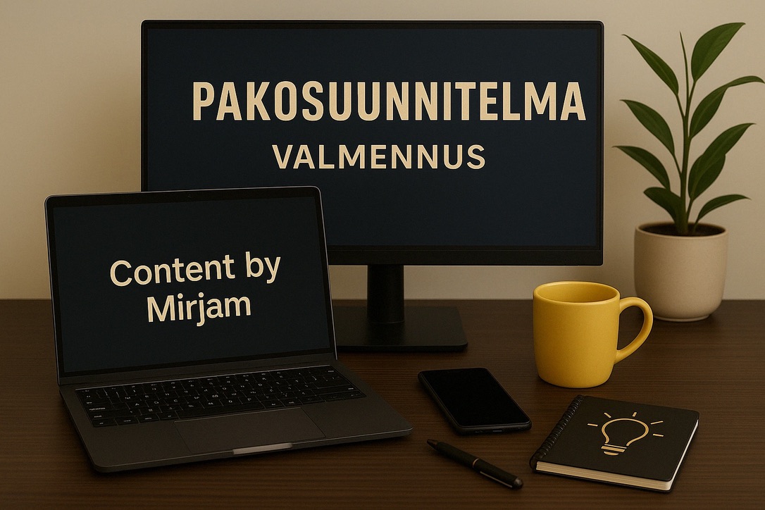 Kokemuksia Pakosuunnitelma-koulutuksesta