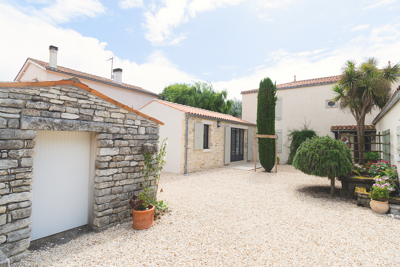 Création d'une extension d'habitation