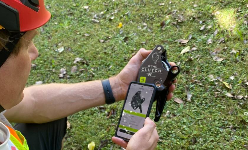 Asset tracking software for rope access teams