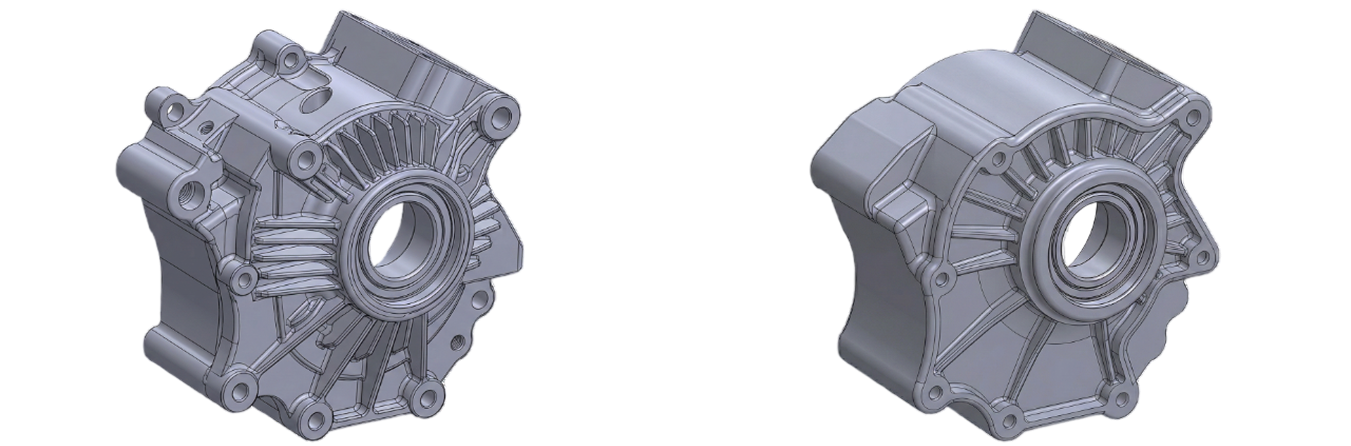 A defeatured bracket