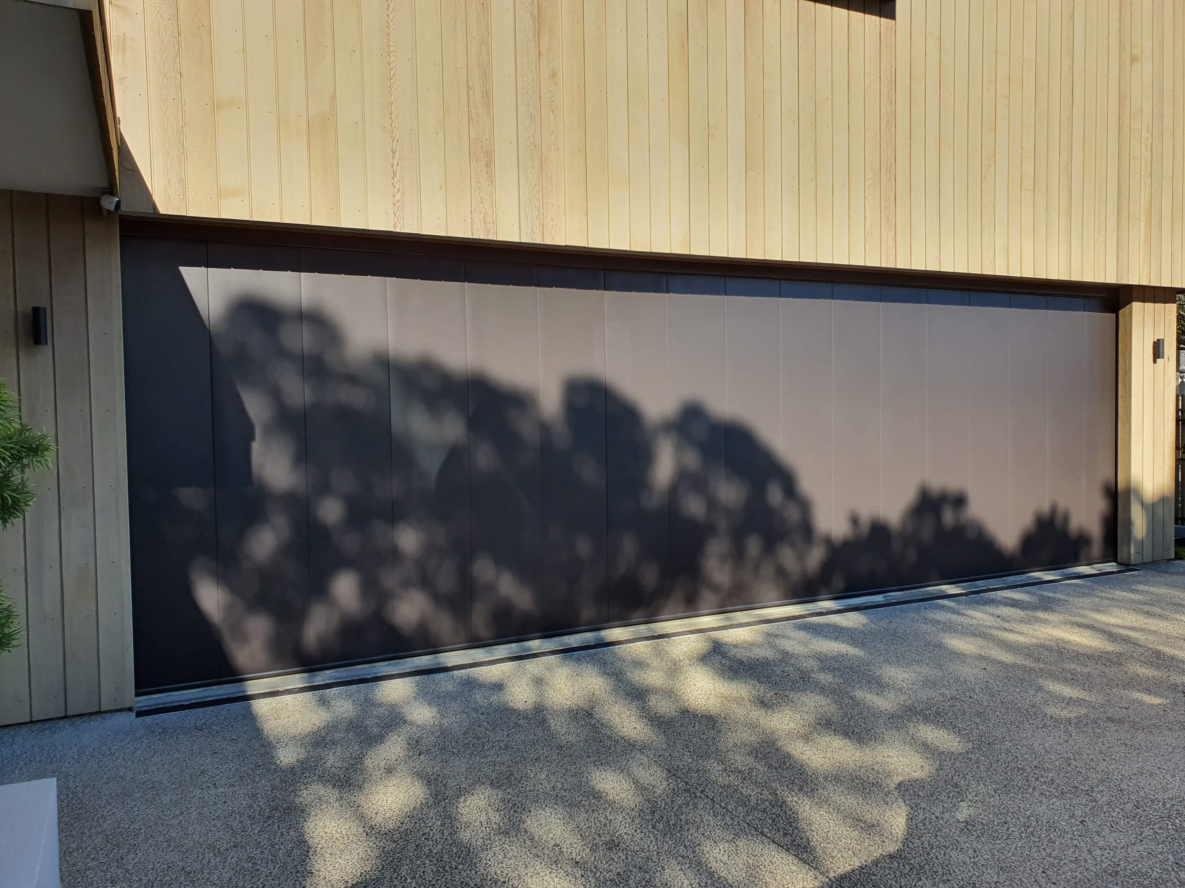 Sliding Garage Door Coloursteel panels 