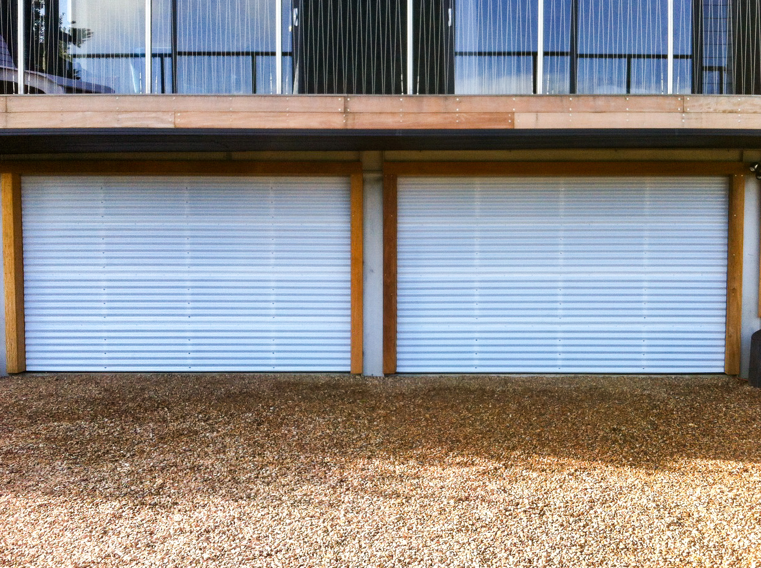 Custom Clad Sectional Doors