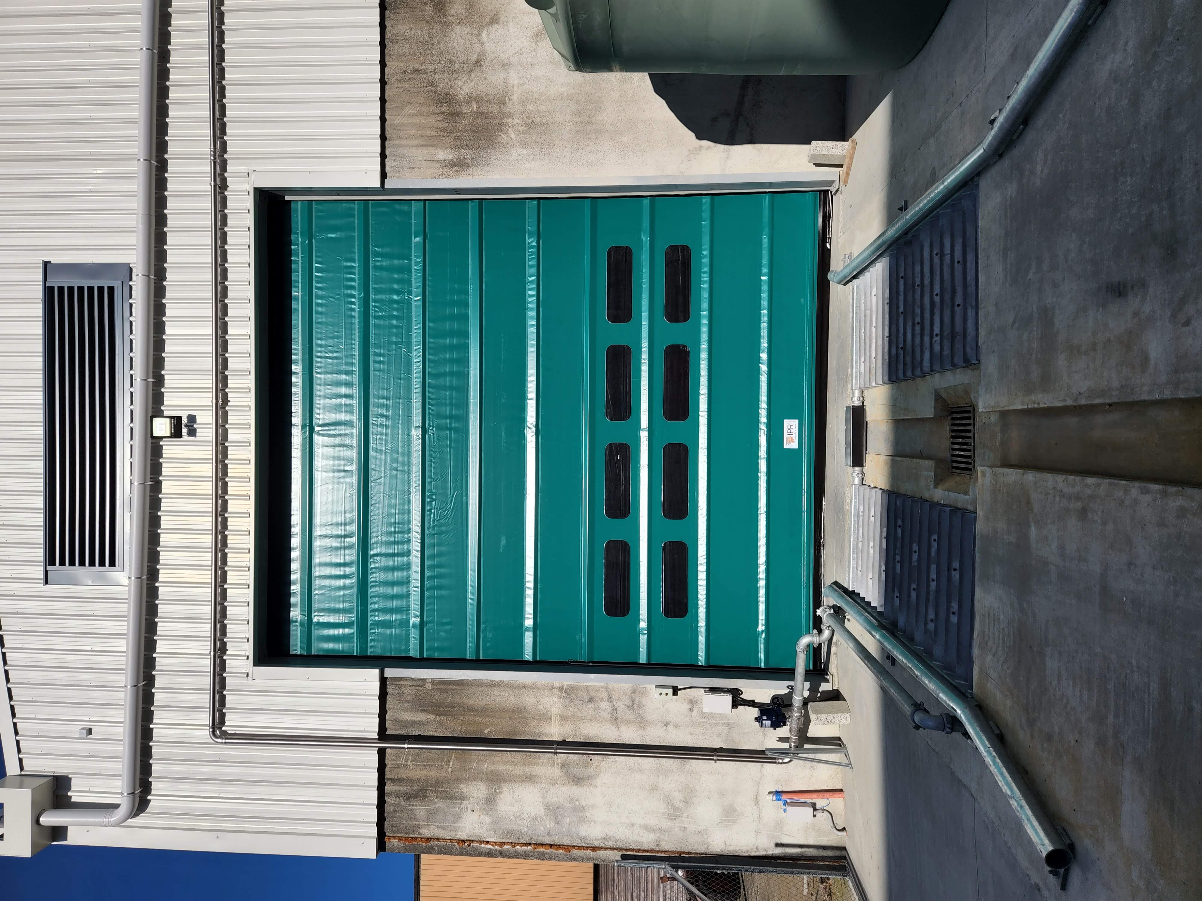 Rapid Folding PVC Door