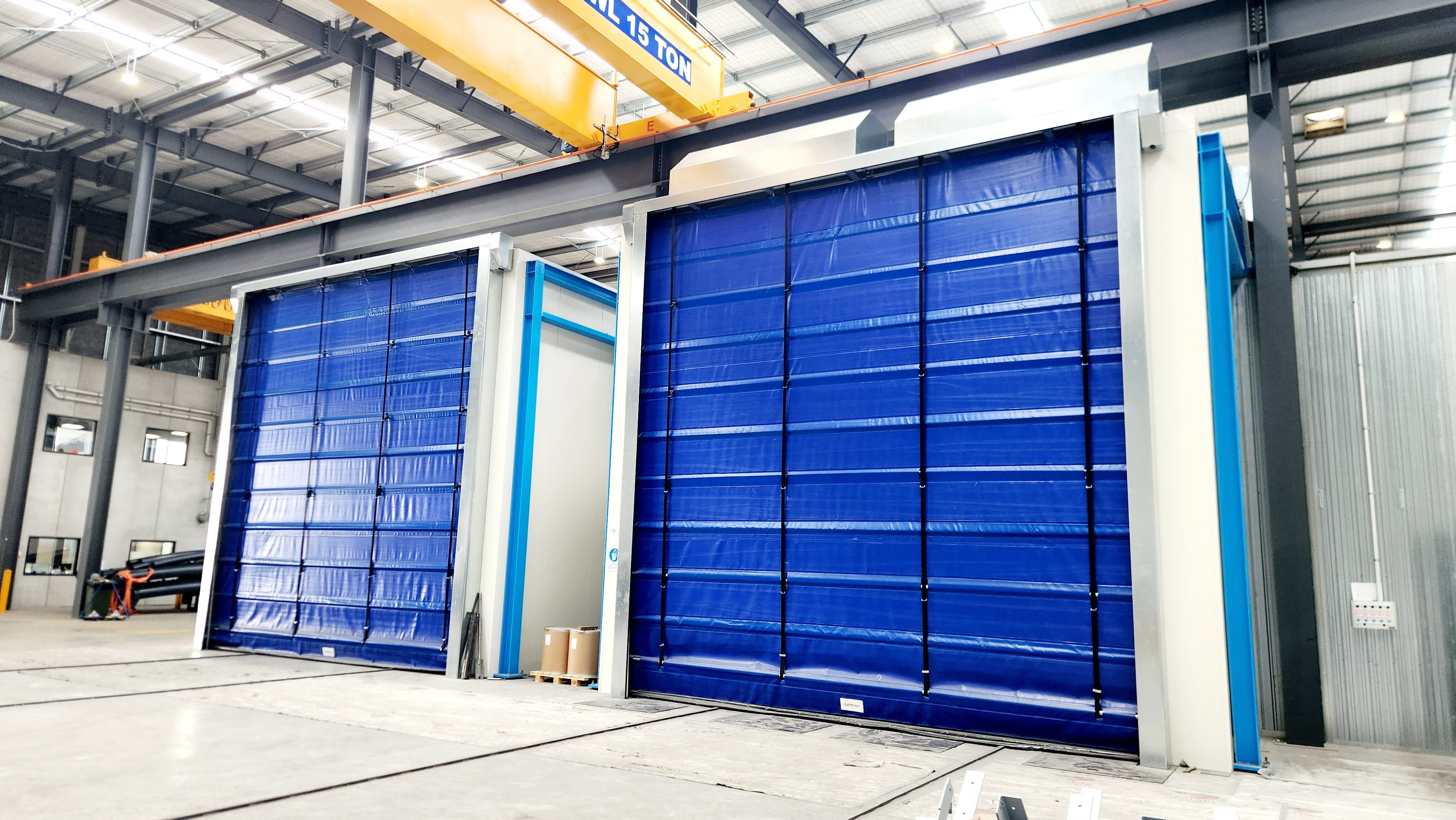 Rapid Folding PVC Door