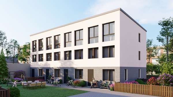 Reihenhäuser im Westend I Lindenau - Wohnbeispiel