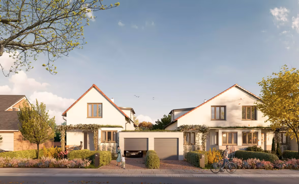 Amselweg I Reihenhäuser in Seehausen - Wohnbeispiel