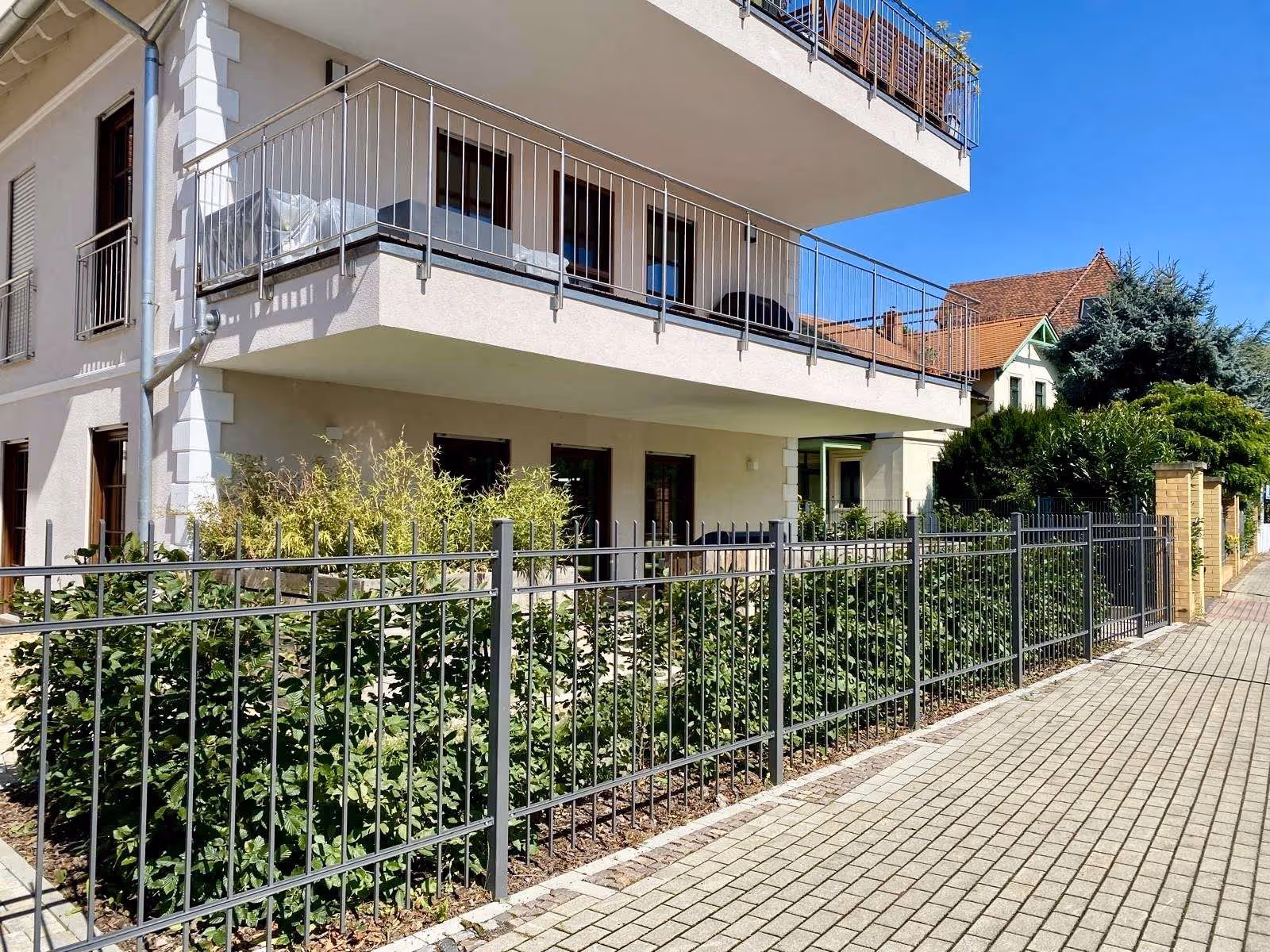 objektbild Mietwohnung am Cospudener See - Blick auf Terrasse Mietwohnung