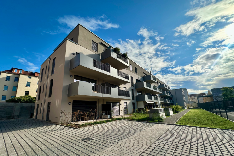 Wohncarré Plagwitz - Außenansicht