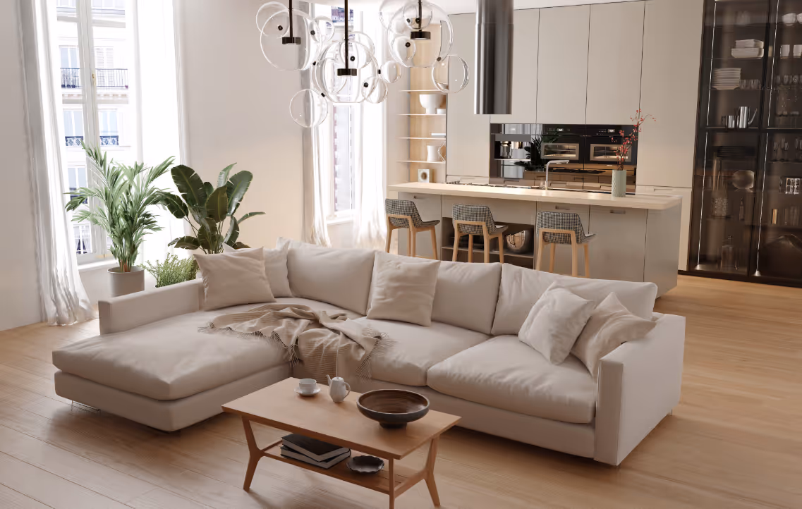 Wunderschöne Denkmalimmobilie - Wohnbeispiel