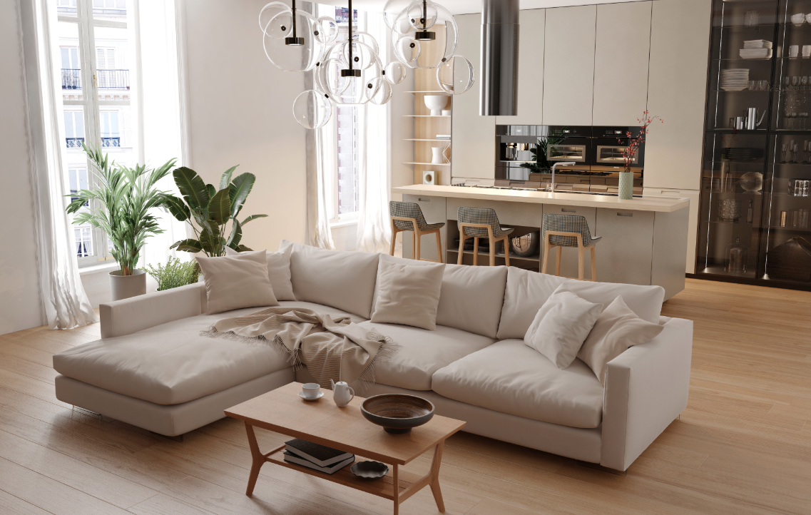 Wunderschöne Denkmalimmobilie - Wohnbeispiel