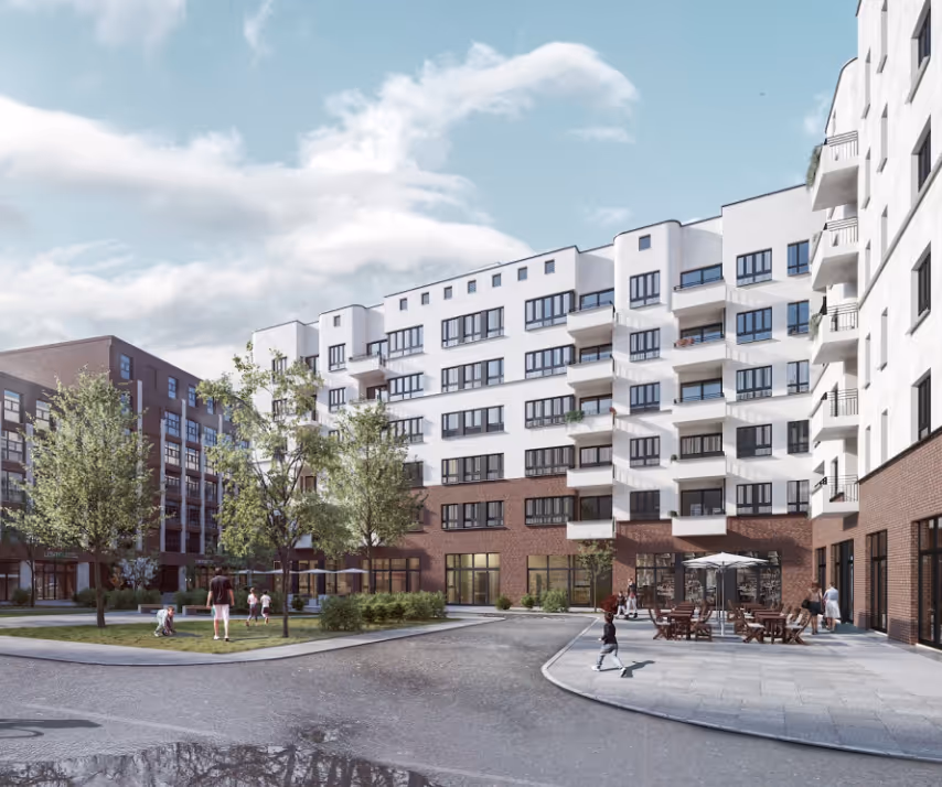 Neubauareal - Moritz am Park - Wohnbeispiel