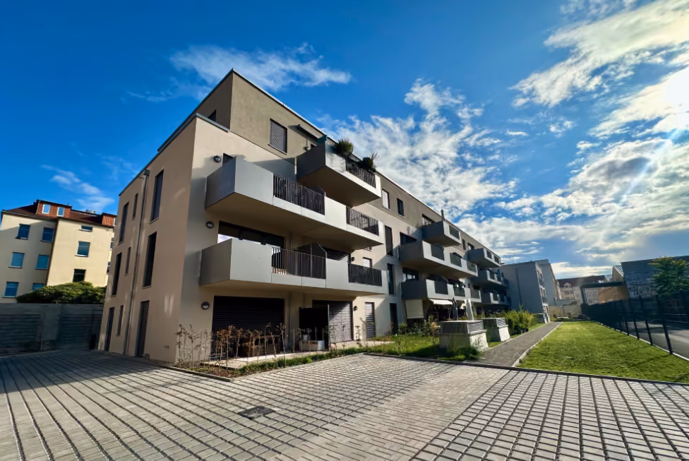 Wohncarré Plagwitz - Außenansicht