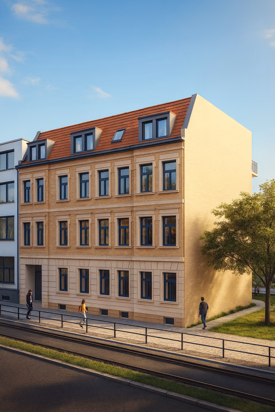 Denkmaljuwel - Leipziger Straße - Strassenansicht
